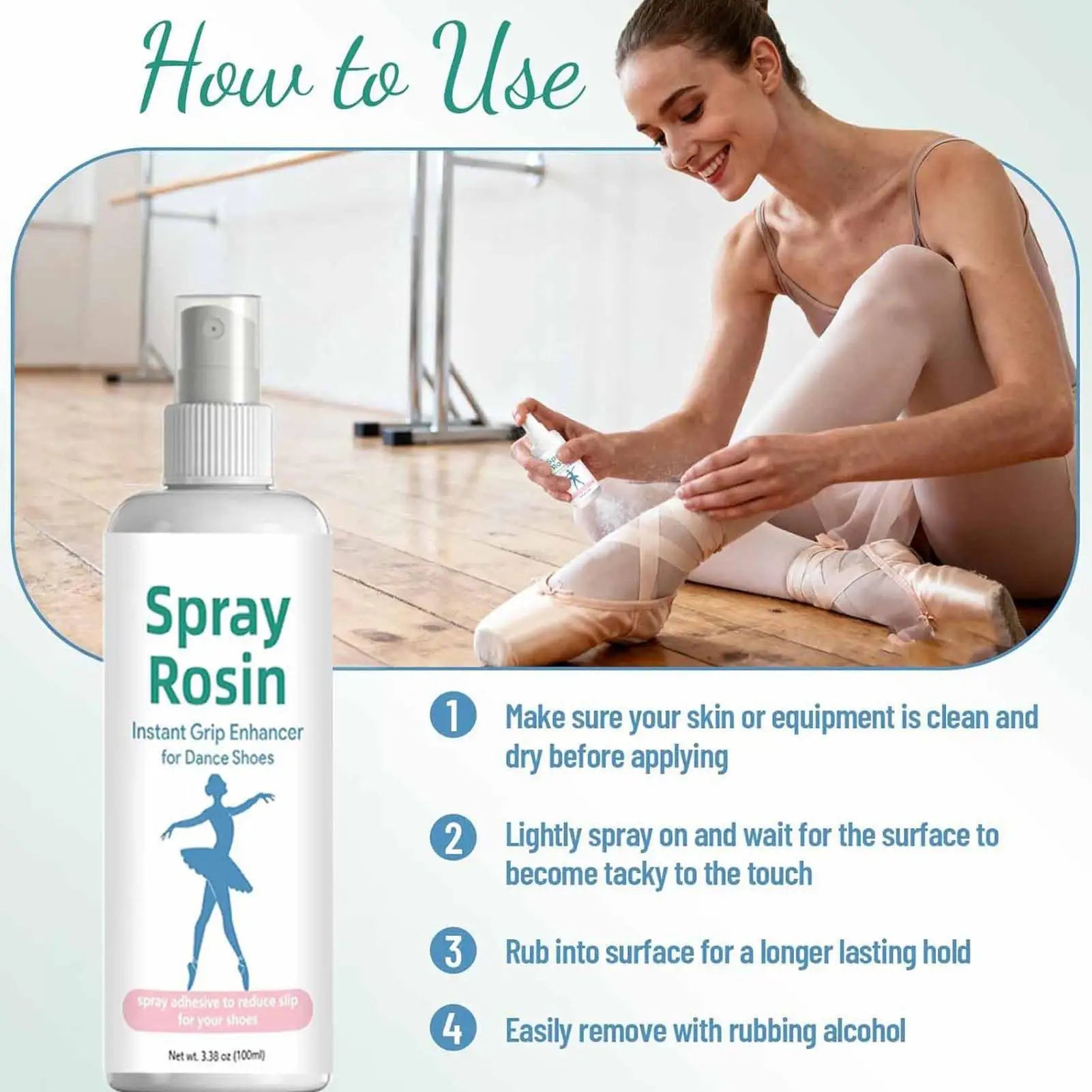 Aerial Grip Spray — Rosin-Based Non-Slip Hand & Shoe Grip