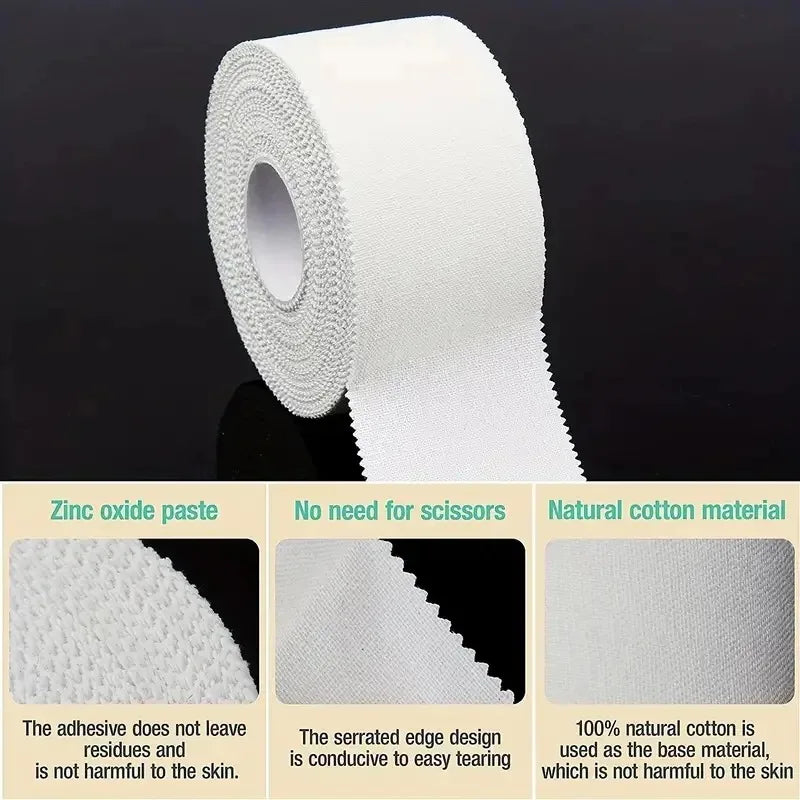 Athletic Trainer Tape — Cotton Sports Strapping Tape.