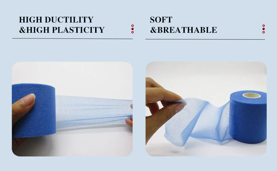 Foam Pre-Wrap Athletic Tape — Colorful Soft Sports Bandage